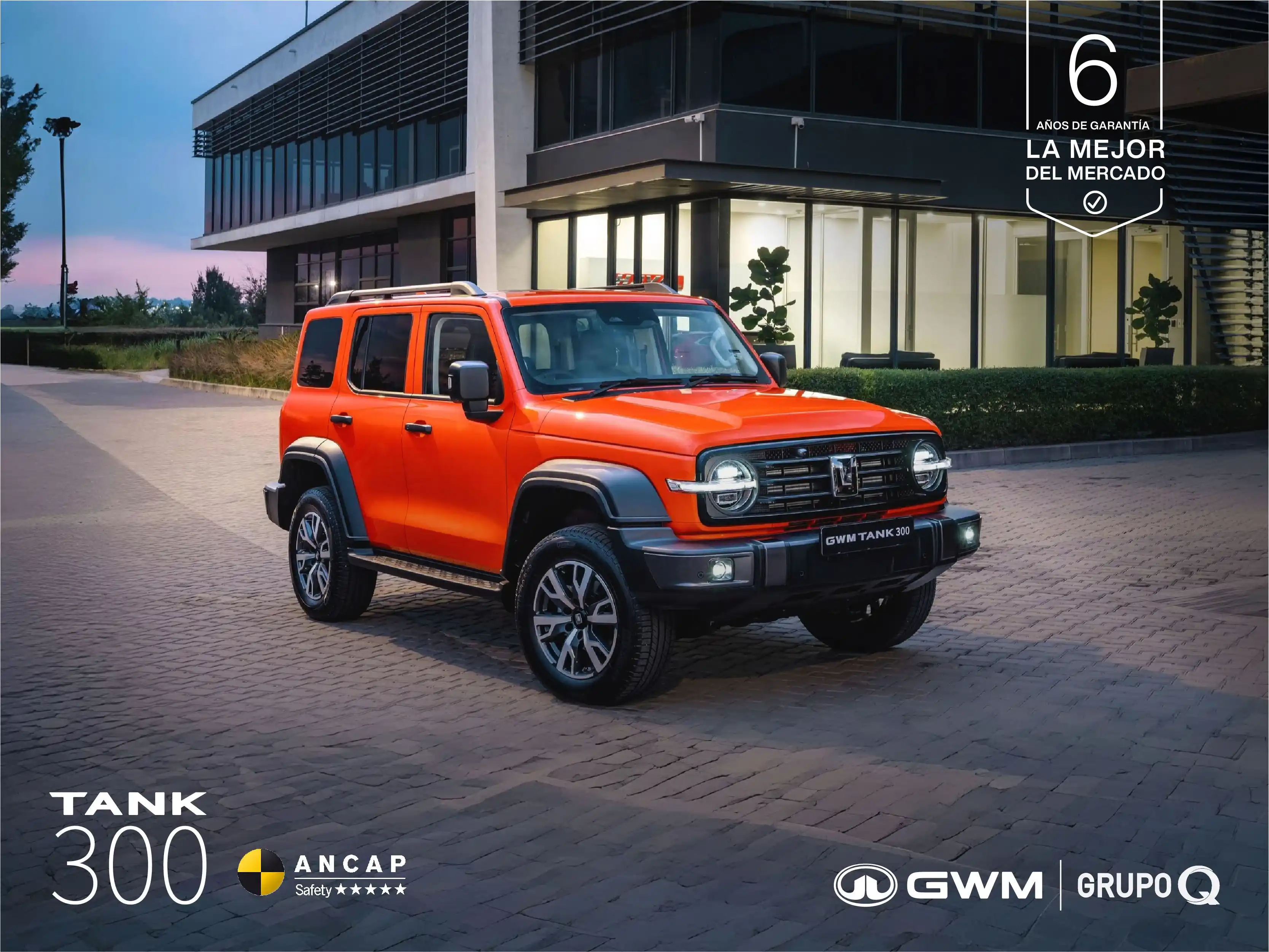Tank 300 HEV GWM - Grupo Q