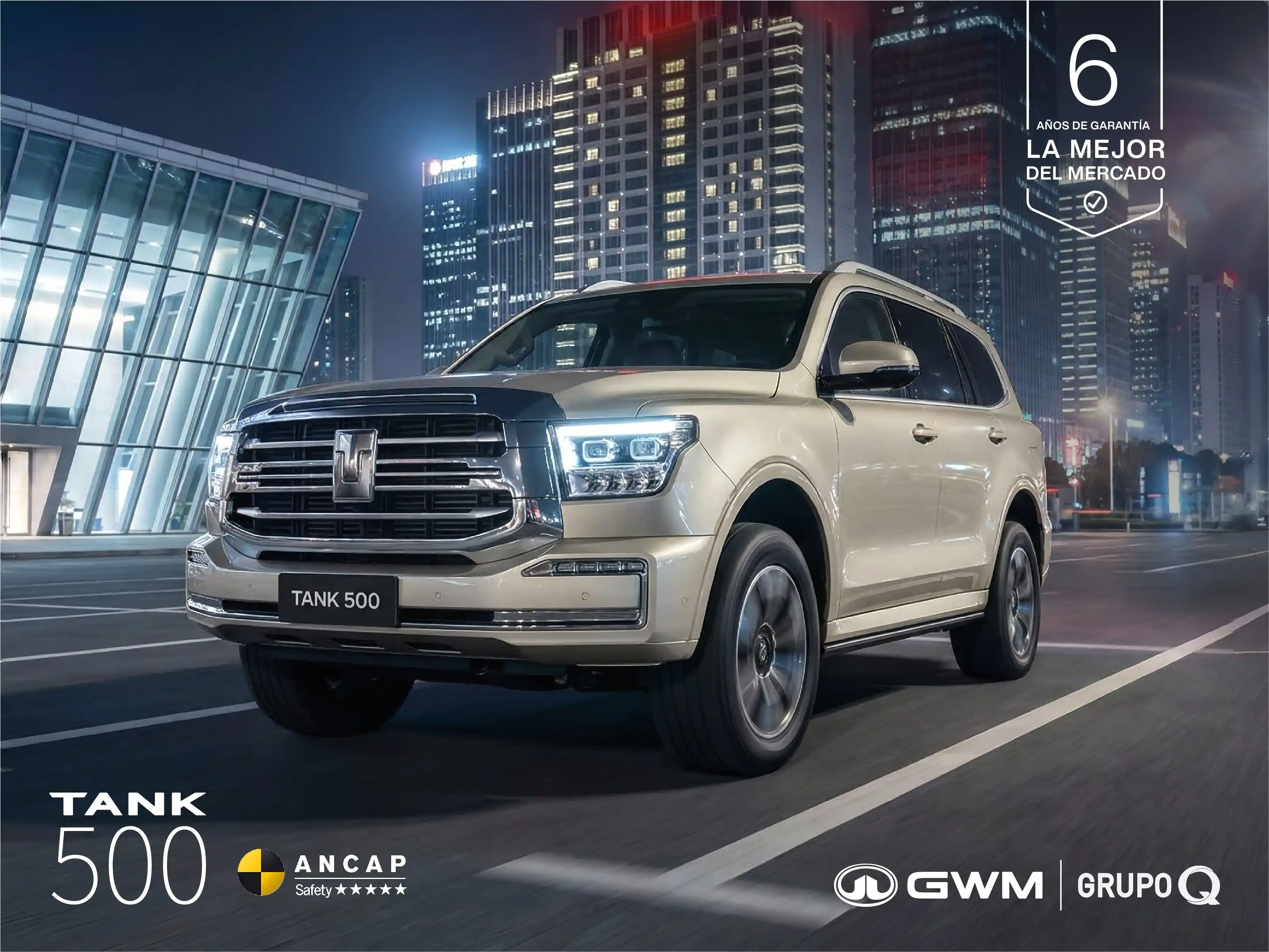 Tank 500 HEV GWM - Grupo Q